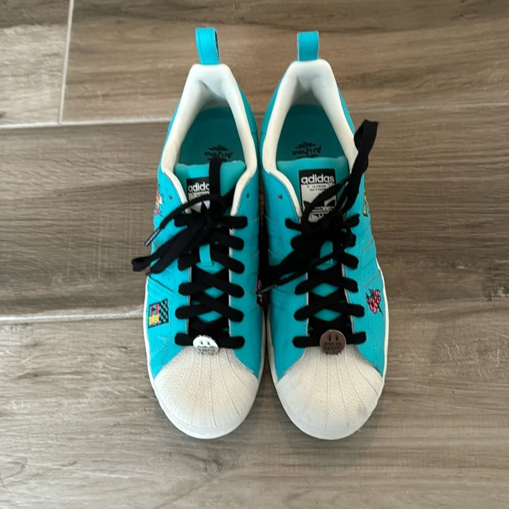 Adidas x Arizona Ice Tea Superstar 10 1/2 Have An Iced Day sneakers